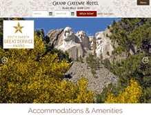 Tablet Screenshot of grandgatewayhotel.com